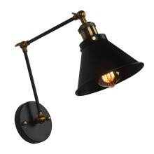 Wandlampe Schmiedeeisen Mit Verstellbarem Arm Für Restaurant Bar