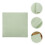 100 Blatt Braut 30,00x30,00x0,10 Cm Hellgrün 6