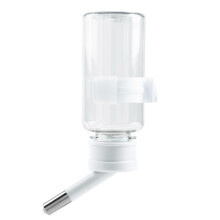 Automatic Hamsters Water Bottle Hanging Water Dispenser Bead-Head Watering Bottle For Small Pets White Large