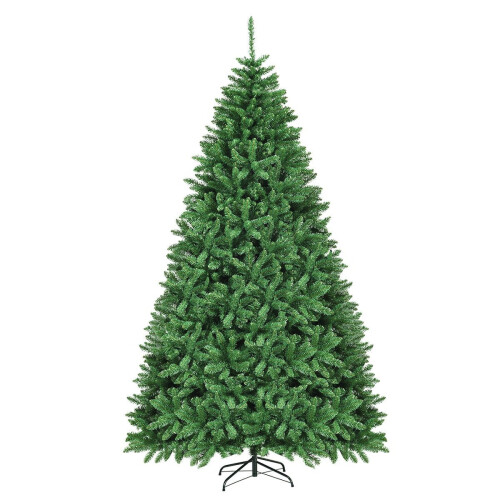 275 cm Artificial Christmas Tree Metal Stand Artificial Tree with 3594 Tips 1