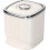 Rice Dispenser PP Material Airtight Seal Silver Plating For Dormitory Kitchen 5