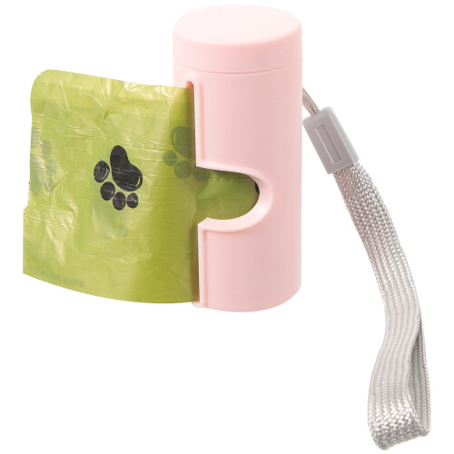 Bag Dispenser Rosa 1 Set 2,95x1,46 Zoll