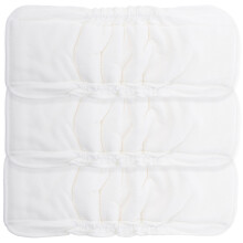 3Stk Wasserabsorbierende Waschbare Babywindeln Für Babys