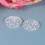 Translucent Buttons Halbtransparent Kunststoff 1000Stück 3