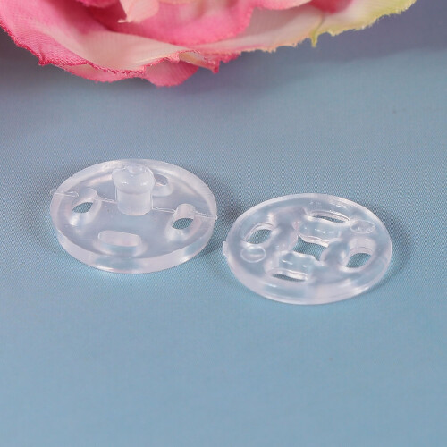 Translucent Buttons Halbtransparent Kunststoff 1000Stück 2