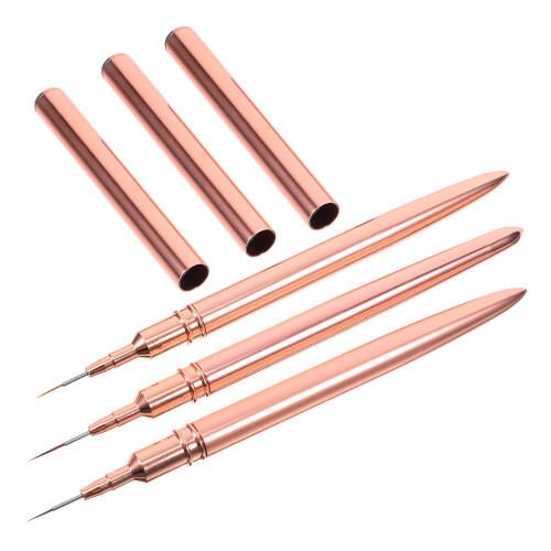 3Stk Liner Maniküre Nagelstift Heimstudio Werkzeug
