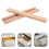 2 Pcs Solid Wood Drawer Slides for Smooth Glide Easy Installation 10