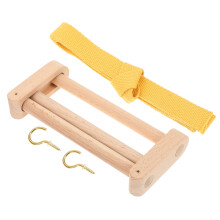 1 Set Holz-Strickgarnhalter Gürtelschlaufe Garnablage Halter