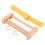 1 Set Holz-Strickgarnhalter Gürtelschlaufe Garnablage Halter 1