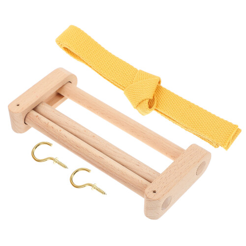 1 Set Holz-Strickgarnhalter Gürtelschlaufe Garnablage Halter