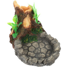 Terrarium Futterbecken Steinoptik Wasserschale Für Reptilien