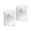 1 Set Nagelkunst Lidschatten Palette Stift Runden Form 8