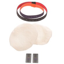 Set Sauerteigglas Mit Thermometer Streifen Und Abdeckungen