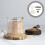 Set Sauerteigglas Mit Thermometer Streifen Und Abdeckungen 7