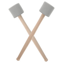 2St Podium Drumstokken Percussie Hout Grijs Eva Lichtgewicht