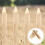 5 holzpfähle für baumaßnahmen gartenzäune 10