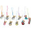 Raindrops Bastelflasche Wunschflasche Bunt 10 Stück 7