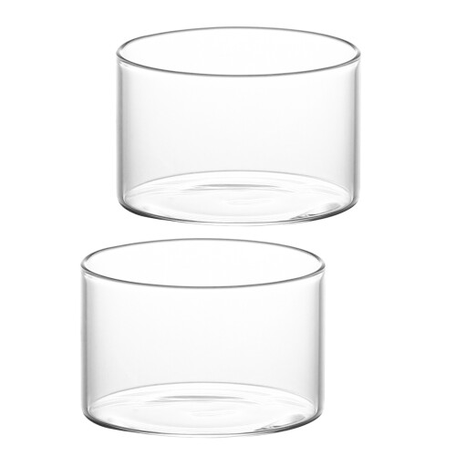 2 stück puddingbecher haushalt, multifunktions eisbecher, transparent