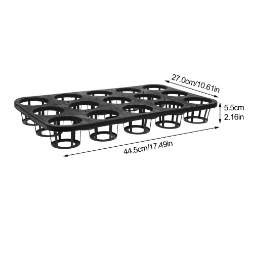 2 15- -blumentablett, pflanztablett-halter für 1