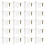 20Sets Transparente Kunststoff -Klemmen, Spiegelhalter, 1
