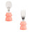 1 Set Baby- -Trainings-Geschirr Mit Kurzgriff Gabel 5