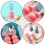 1 Set Baby- -Trainings-Geschirr Mit Kurzgriff Gabel 9