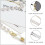 Sparsain 3Stk Kreative Brillenkette Mode 10