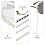 Sparsain 3Stk Kreative Brillenkette Mode 11