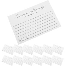 50 Blatt Mehrzweck Grußkarten Dekoratives Beschreibbares Schreibpapier