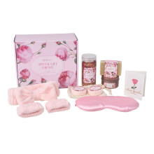 Rose-Scented Self-Care Spa Gift Set