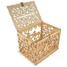 Diy Hochzeitskartenbox Aus Holz Für Aufbewahrung Und