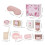 Living And Home Rose-Scented Self-Care Spa Gift Set 5