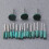 18-tlg. zylindr. - - , abrasives 10