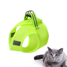 Katzen Brustgeschirr Grün Weste Mit Komfortablem Brustgurt
