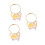 3 Transparante Kat Opbergcapsule Sleutelhanger 9