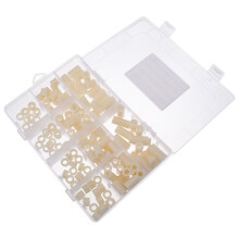 150Stk ABS Nylon M6 Standoff Schrauben Schraubscheiben Bunt Assorted
