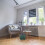 1pc Desk Garbage Can Square Green Hardened Pp For Bathroom Use 10