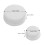 ronde schuimtaartmodellen set van 4, polystyreen, wit, voor feesten 2