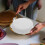 ronde schuimtaartmodellen set van 4, polystyreen, wit, voor feesten 4