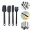 1 Set Antihaft Silikon Spatel Bestecker Gebäckpinsel 3