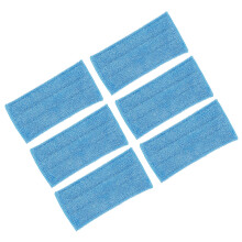 6St Ersatzpads Für Wischmopp Mikrofaser Für Bodenreinigung