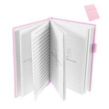 a5 lesetagebuch notizbuch mit leinenbezug für bücherliebhaber