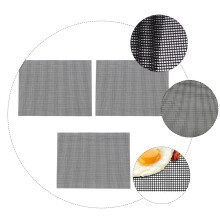 3 Hitzebeständige Bbq Pad Grillfolie Rostnetz Für Indoor