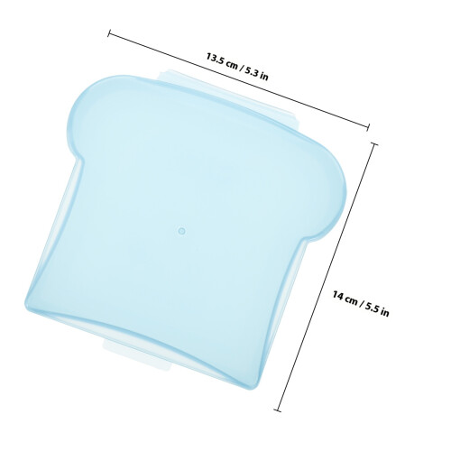 Sandwich Food Holder Bento Box Lunchbox Multifunktionsbox 1