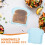 Sandwich Food Holder Bento Box Lunchbox Multifunktionsbox 10