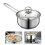Lidded Soup Pot, Hitzebeständiger Milchtopf, Breitopf 6