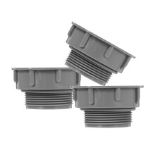3Stk Einzelwaschbecken Überlaufverbinder Schläuche Adapter