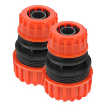 2 1/2" auf 3/4" gartenschlauch-verbinder mit übergang