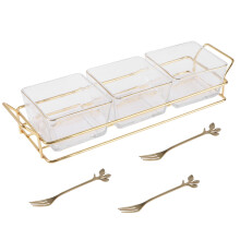 Set Snack Servierplatte Ordnungskasten