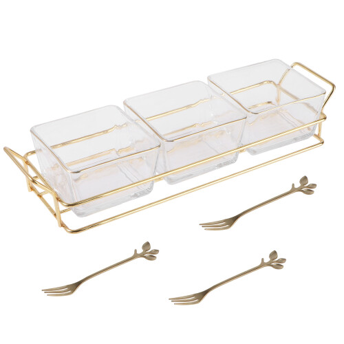 Set Snack Servierplatte Ordnungskasten